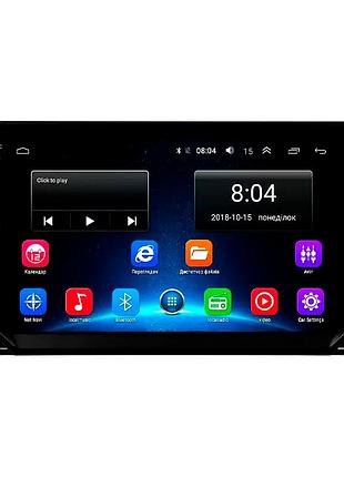 Штатна магнітола lesko для seat ibiza v 2017-2021 екран 9" 2/32gb wi-fi gps base сеат ібіца