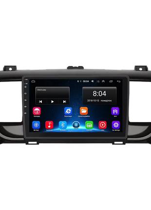 Штатна магнітола lesko для toyota proace ii 2016-н.в. екран 9" 2/32gb wi-fi gps base 2 шт.