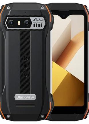 Компактний захищений смартфон blackview n6000 8/256 gb orange