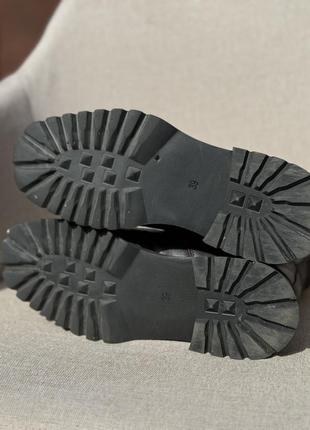 Демісезонні шкіряні черевики українського бренду7 фото