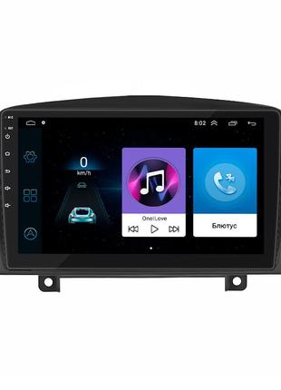 Штатна магнітола lesko для hyundai sonata v (nf) 2004-2010 екран 9" 1/16gb/ wi-fi gps хюндай 2 шт.