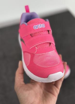 Детские кроссовки anta летние розовые