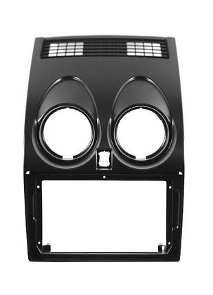 Переходная рамка 9" lesko для nissan qashqai 2007-2014 (ni 053n) 6359 black 17шт