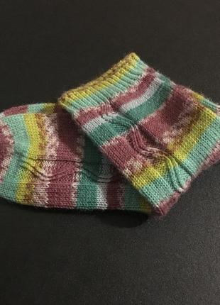 Шкарпетки жіночі «зігзаг»3 фото