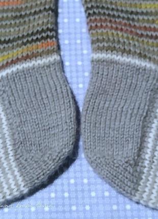 Женские носки «бабушкин половичок»3 фото