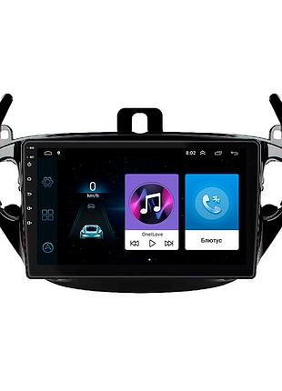 Штатная магнитола lesko для opel corsa e 2014-2019 экран 9" 1/16gb wi-fi gps base 10шт