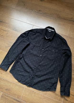 Рубашка сорочка metallica оригинал | мужская одежда3 фото