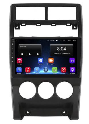 Штатная магнитола lesko для lada (ваз) priora i рестайлинг 2013-2018 экран 9" 2/32gb wi-fi gps base приора 4шт
