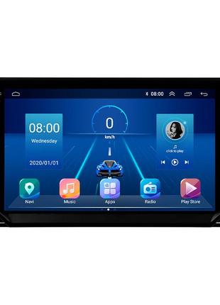 Штатна магнітола lesko для seat ibiza iv рестайлінг 2 2015-2017 екран 9" 4/32gb 4g wi-fi gps top