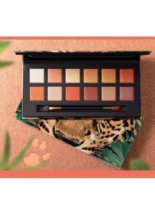 Палетка тіней для повік images jungle eye shadow (тигр #1) 12 відтінків3 фото