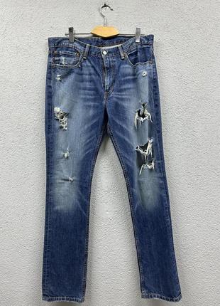 Джинсы levis 511 w36 l34 мужские оригинал штаны