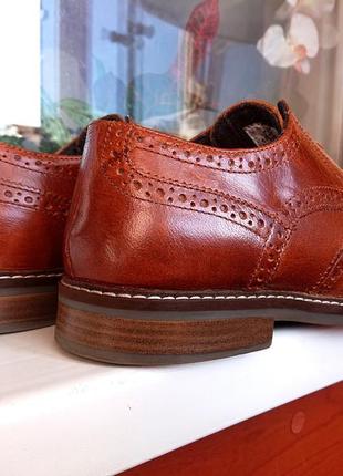 Удобные  кожаные  туфли британского бренда " taylor & wright ®." 44 р.4 фото