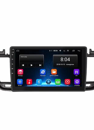 Штатная магнитола lesko для peugeot 508 i 2011-2014 экран 9" 2/32gb wi-fi gps base 11шт