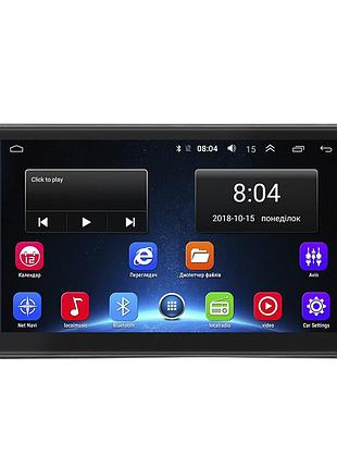 Штатна магнітола lesko для ssangyong kyron i 2005-2007 екран 9" 2/32gb wi-fi gps base