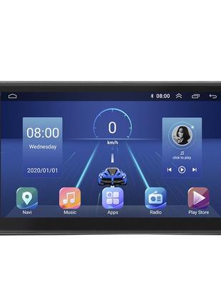 Штатная магнитола lesko для ssangyong actyon i 2005-2011 экран 9" 2/32gb 4g wi-fi gps top санг йонг