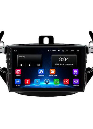 Штатна магнітола lesko для opel corsa e 2014-2019 екран 9" 2/32gb wi-fi gps base корса