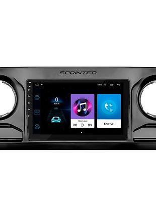 Штатная магнитола lesko для mercedes-benz sprinter iii (w907/910) 2018-н.в. экран 10" 1/16gb wi-fi gps base