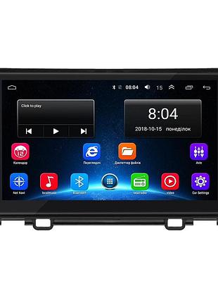 Штатна магнітола lesko для honda cr-v v 2016-2020 екран 9" 2/32gb wi-fi gps base хонда