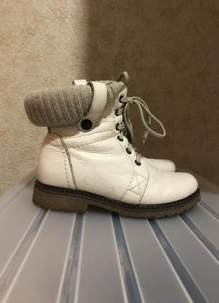 Зимние ботинки под timberland