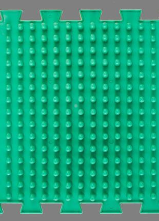 Масажний килимок пазл шипи 1 елемент, ортопедичний килимок масажний для профілактики плоскостопості