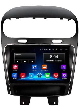 Штатна магнітола lesko для fiat freemont 2011-2016 екран 9" 2/32gb wi-fi gps base фіат