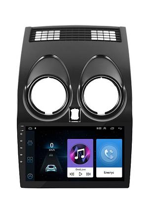 Штатна магнітола lesko для nissan qashqai i рестайлінг 2010-2013 екран 9" 1/16gb/ wi-fi optima андроїд ніс шт.