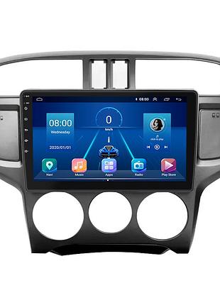 Штатная магнитола lesko для hyundai matrix i рестайлинг 2005-2008 экран 9" 4/64gb 4g wi-fi gps top