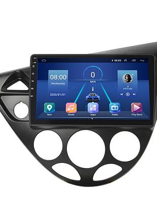Штатная магнитола lesko 9" для ford focus i 1998-2001 6/128gb 4g wi-fi gps top андроид фокус