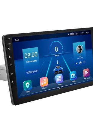 Магнитола 1 din 10,1" lesko 10216a большой экран 2/32 gb gps wi-fi андроид поддержка камеры заднего вида