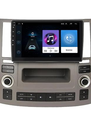 Штатна магнітола 9" lesko для infiniti fx i (s50) рестайлінг 2006-2009 1/16 base інфініті 2шт