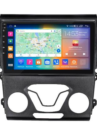 Штатна магнітола lesko для ford mondeo v 2014-2019 ips 9" 2/32 gb carplay 4g wi-fi gps prime мондео 17шт