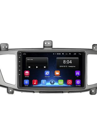 Штатна магнітола lesko для kia cadenza i 2009-2013 екран 9" 2/32gb wi-fi gps base каденза