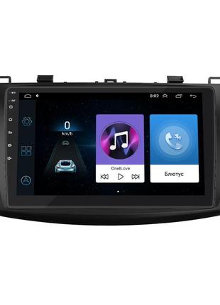Штатна магнітола lesko для mazda 3 ii (bl) рестайлінг 2011-2013 екран 9" 1/16gb/ wi-fi gps optima 2 шт.