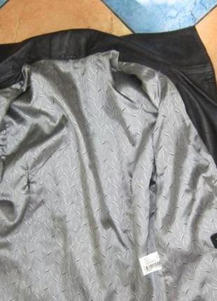 Модная  женская кожаная куртка-пиджак  kircilar. 46р. лот 11363 фото