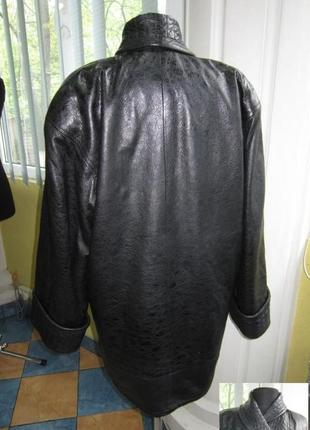 Большая женская кожаная куртка vera pelle. италия. 56р.лот 11344 фото