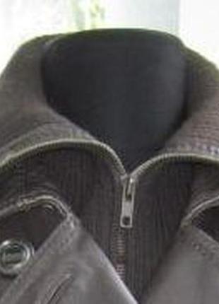 Стильная женская кожаная куртка vero moda. 42р. лот 11357 фото