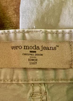 Джинсы серые скини vero moda jeans размер w 30 l 34 цвет светло- серый7 фото