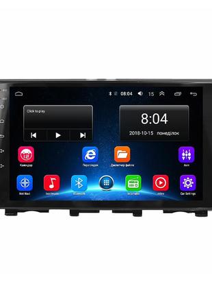Штатная магнитола lesko для honda civic x 2015-2021 экран 9" 2/32gb/ wi-fi base android gps хонда цивик