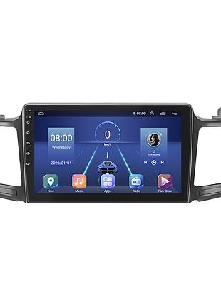 Штатная магнитола lesko для toyota rav4 iv (ca40) рестайлинг 2015-2019 г 10" 4/32gb 4g wi-fi gps top тойот 2шт