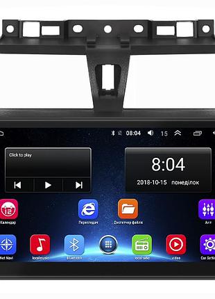 Штатна магнітола lesko для geely emgrand ec7 2016-2018 екран 9" 2/32gb wi-fi gps base джелі 2 шт.