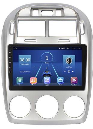 Штатная магнитола lesko для kia cerato i manual ac 2004-2006 ! экран 9" 4/32gb 4g wi-fi gps top киа церато