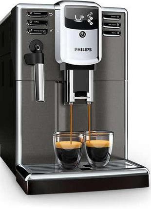 Автоматична кавоварка з функцією автоматичного очищення philips ep5314/10