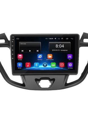 Штатна магнітола lesko для ford tourneo custom i 2012-2018 екран 9" 2/32gb wi-fi gps base форд турнео кастом