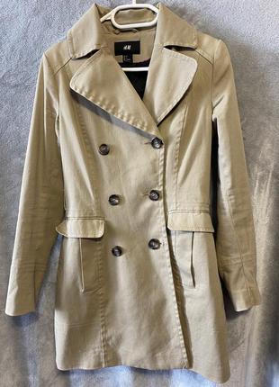 Тренч h&m, размер s