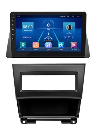 Штатная магнитола 10" lesko для honda crosstour i 2009-2012 6/128gb 4g wi-fi gps top хонда