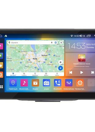 Штатна магнітола 9" lesko для hyundai i30 iii рестайлінг 2018-2020 2/32gb carplay 4g wi-fi gps prime хюндай