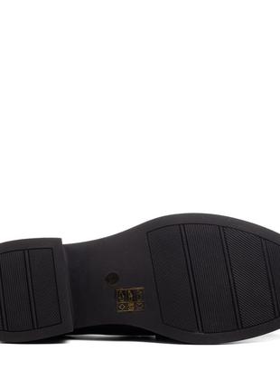 Туфли женские замшевые черный 2354т10 фото