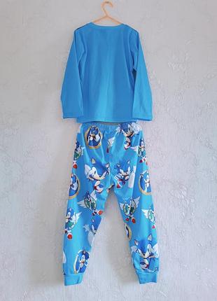 Пижама соник бум на мальчика 8-9 лет рост 130 см4 фото