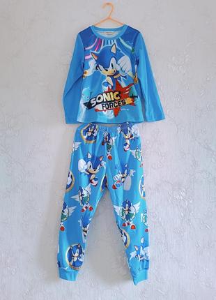 Пижама соник бум на мальчика 8-9 лет рост 130 см1 фото