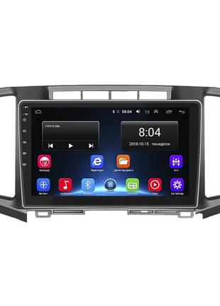 Штатна магнітола lesko для toyota venza i 2008-2012 екран 9" 2/32gb wi-fi gps base тойота венза